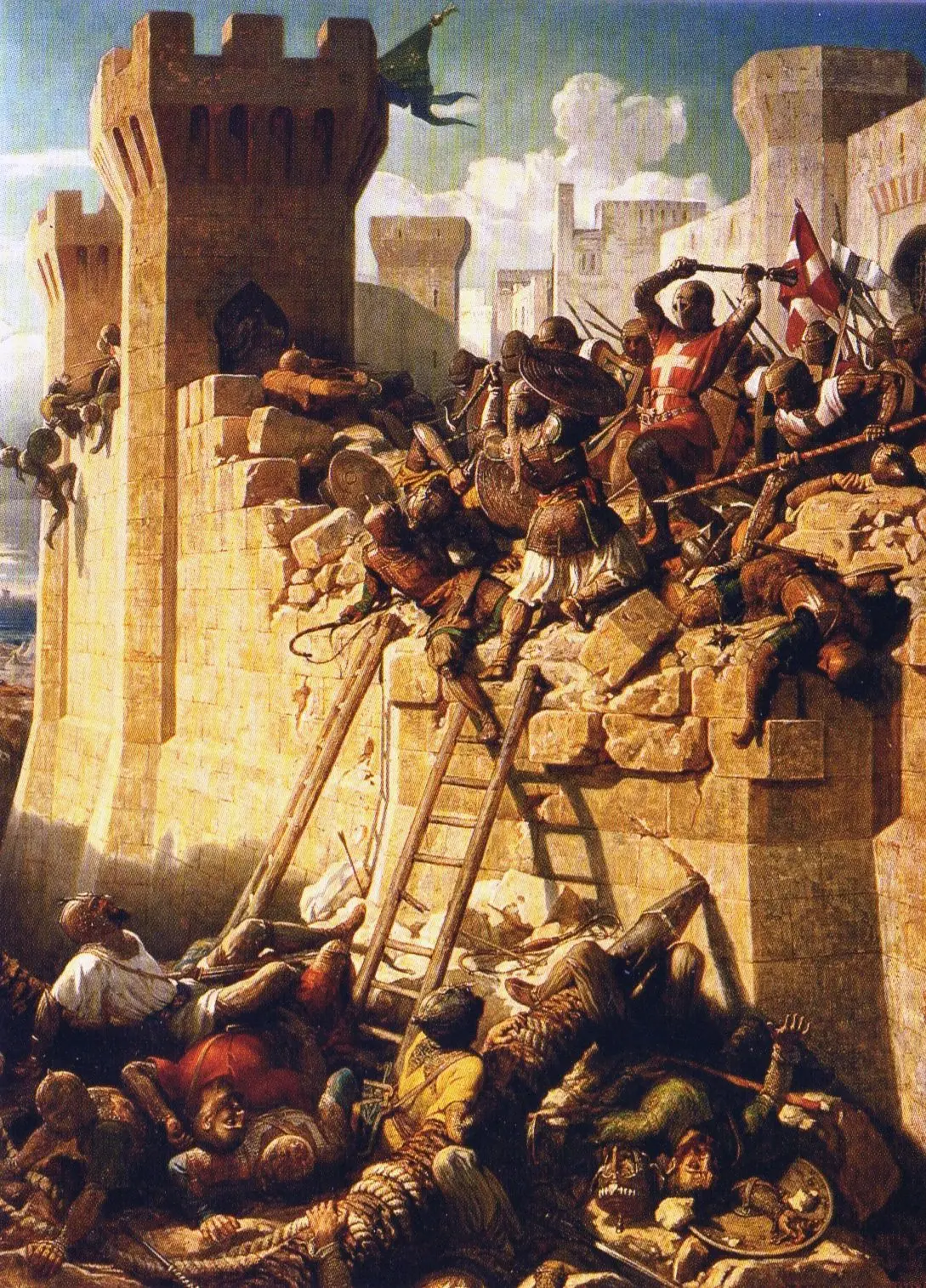 Illustration for Fall of Acre: Cyprus Becomes the Crusader Base