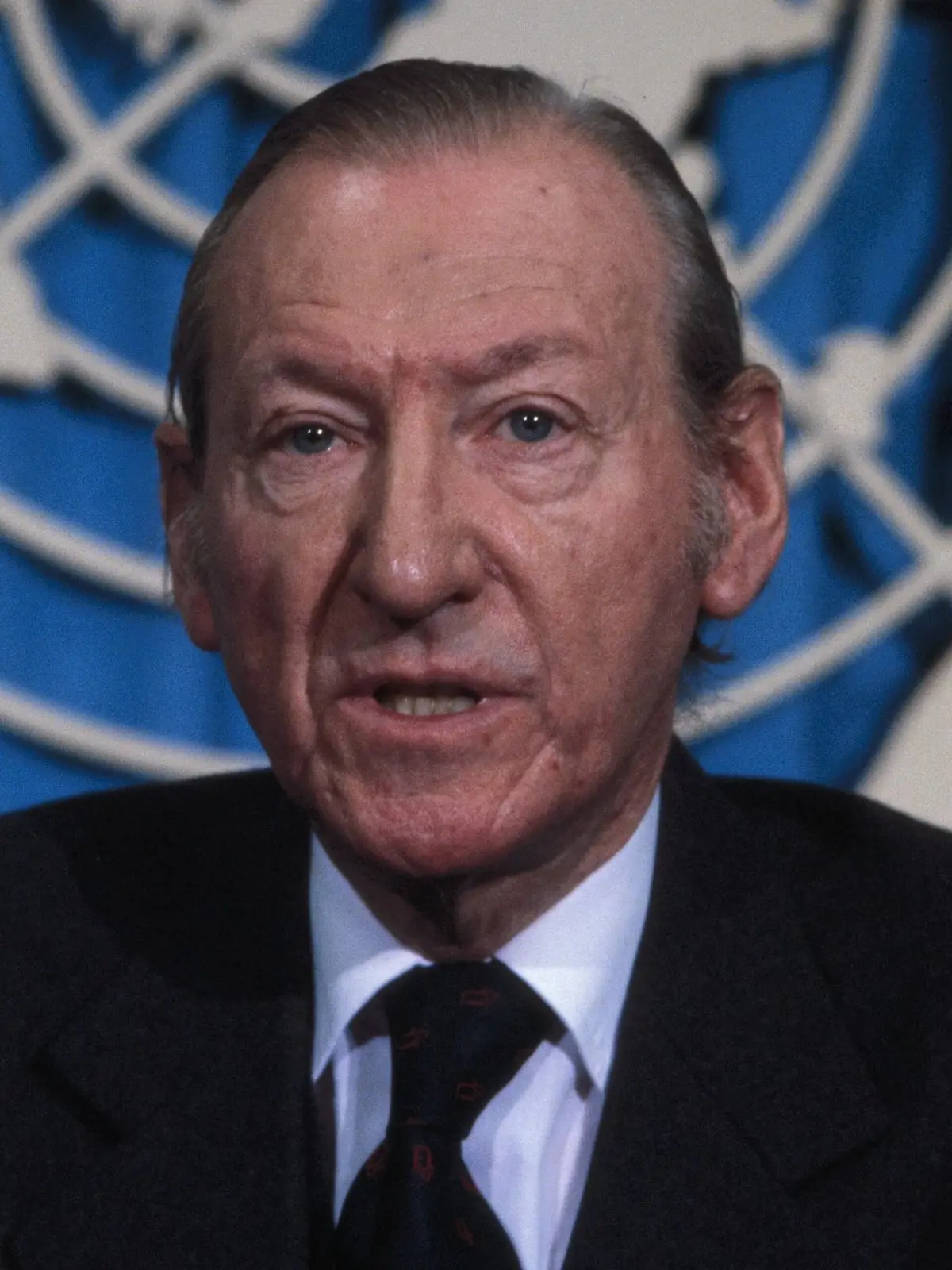UN Secretary General Kurt Waldheim, who convened the Vienna talks